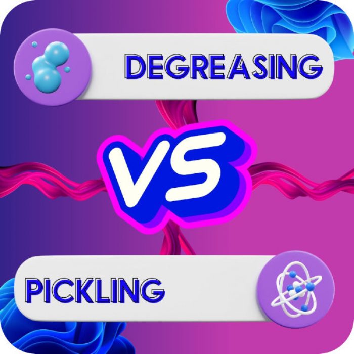 degreasing pickling differences