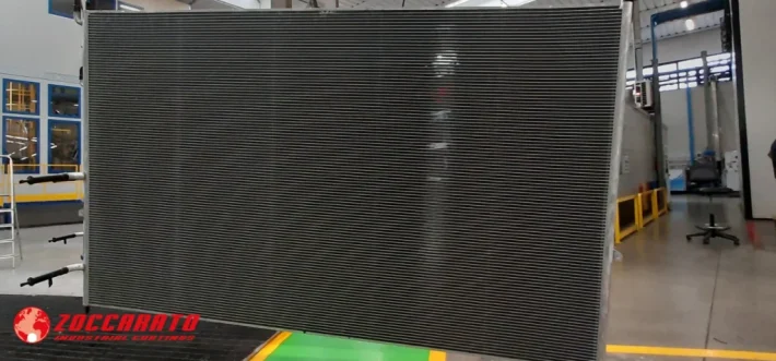batteria evaporatore chiller industriale cataforesi